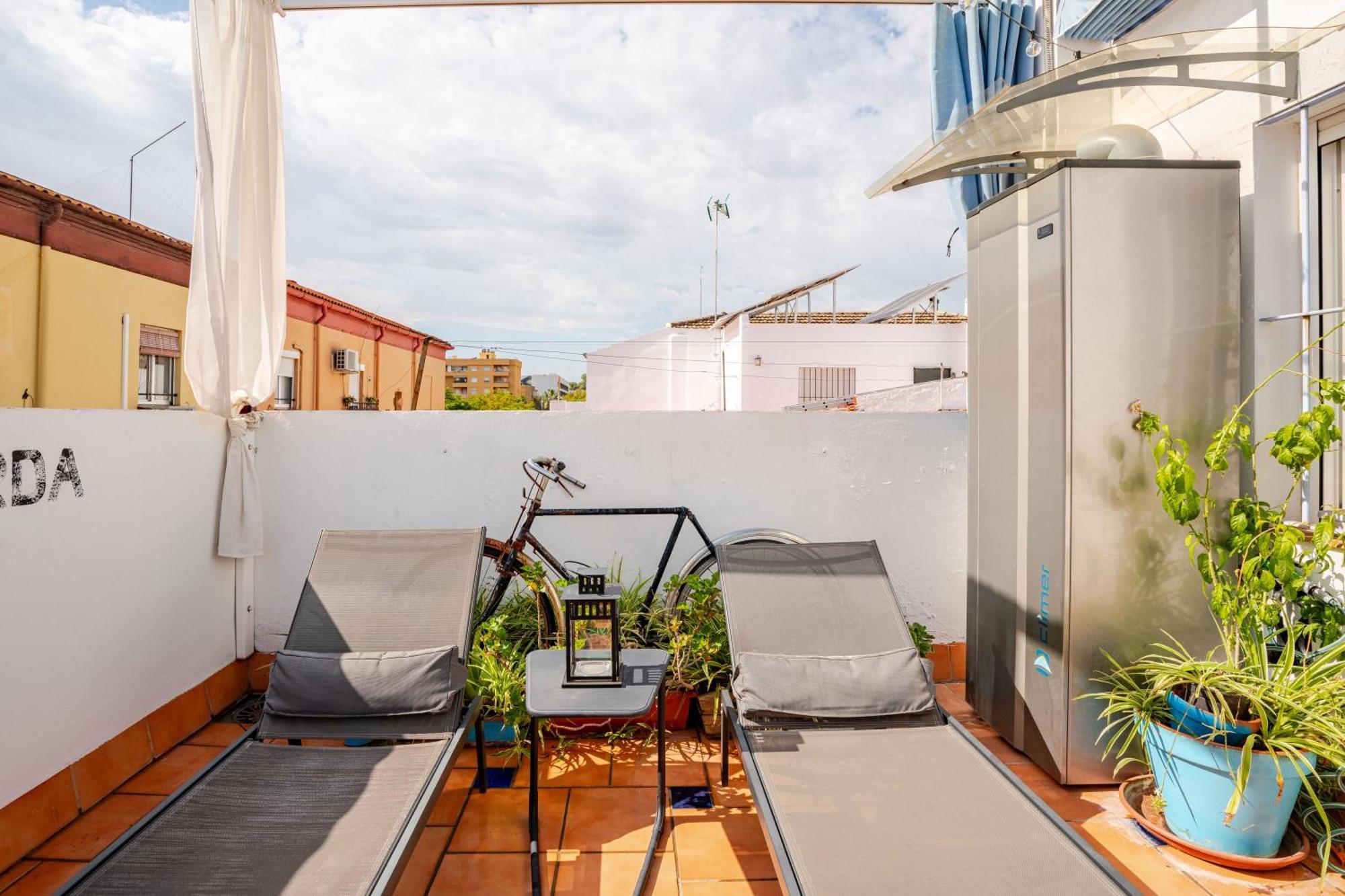 Apartmán Atico La Azotea Con Terraza Privada Sevilla Exteriér fotografie