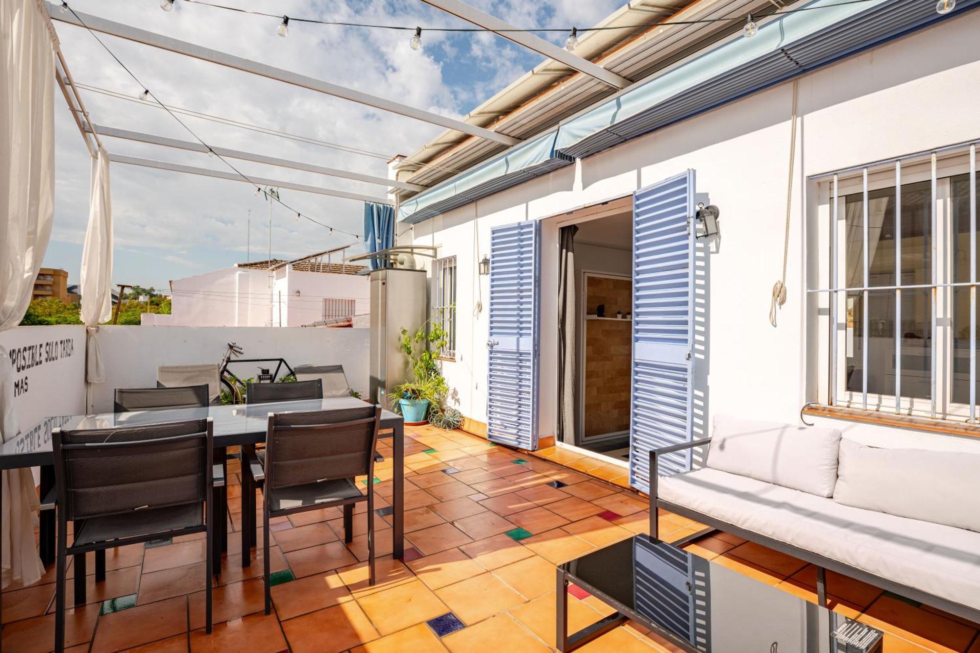 Apartmán Atico La Azotea Con Terraza Privada Sevilla Exteriér fotografie